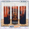 Chicago Bears Tumbler Design, Perfect for Game Day Hydration