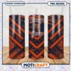 Chicago Bears tumbler design with bold patterned graphics, stylish and functional for fans