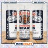 Chicago Bears Tumbler Cup, Perfect Gift for Football Fans 2 Chicago Bears Tumbler Cup, Perfect Gift for Football Fans