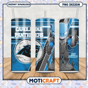 Carolina Panthers tumbler design Carolina Panthers tumbler design
