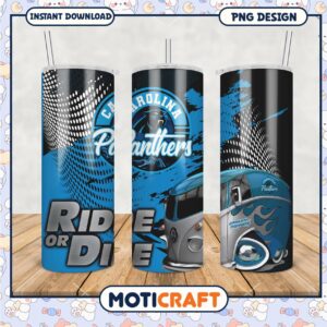 Carolina Panthers tumbler design Carolina Panthers tumbler design