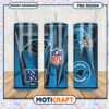 Carolina Panthers tumbler design for NFL fans, stylish and functional
