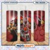 Cardinals themed tumbler design features bold colors and graphics, perfect for sports fans. 2 Cardinals themed tumbler design features bold colors and graphics, perfect for sports fans.