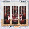Cardinals themed tumbler with snake design, perfect for fans and gifts 1 Cardinals themed tumbler with snake design, perfect for fans and gifts