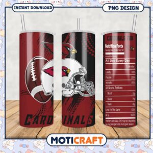 Cardinals Fan Tumbler, Perfect Gift for Sports Enthusiasts