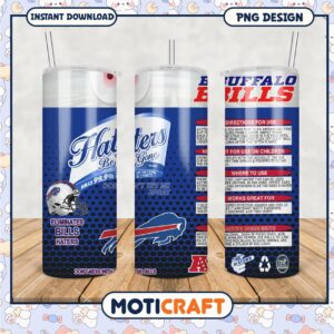Buffalo Bills Haters Be Gone Tumbler, Fun Gift for Fans