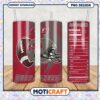 Buccaneers Fan Tumbler PNG Design, Perfect for Game Day Lovers