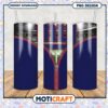 Blue Zipper Design Tumbler, Perfect for Sports Fans and Gifts 2 Blue Zipper Design Tumbler, Perfect for Sports Fans and Gifts