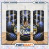 Blue Snake Tumbler with Los Angeles Rams Design, Perfect for Fans 1 Blue Snake Tumbler with Los Angeles Rams Design, Perfect for Fans