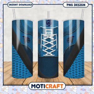 Blue Sneaker Design Tumbler, Perfect for Daily Use and Gifting
