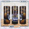 Baltimore Ravens tumbler design with snake graphic, unique sports drinkware
