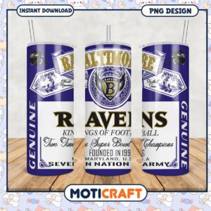 Baltimore Ravens tumbler cup, Super Bowl champions design tumbler