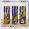 Baltimore Ravens tumbler cup stylish design for NFL fans, vibrant colors and unique graphics