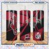 Atlanta NFL tumbler design, perfect for game day drinks