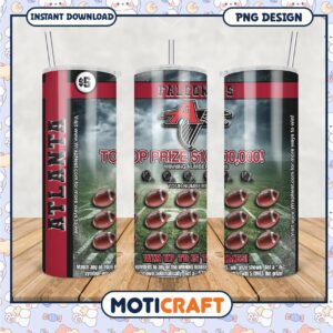 Atlanta Falcons Tumbler, Enjoy the Game with Every Sip