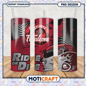 Atlanta Falcons Tumbler Set, Perfect for Game Day Fun