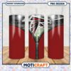 Atlanta Falcons tumbler design, perfect for game day use