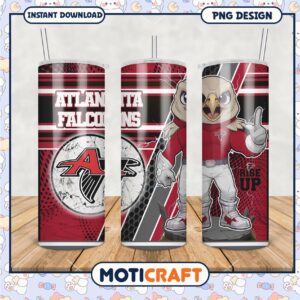 Atlanta Falcons Tumbler Design