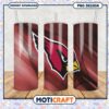 Arizona Cardinals tumbler design, perfect for game day drinks