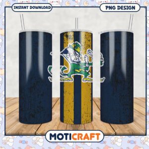 Vintage Lucky Charm Tumbler PNG Design for Drinks