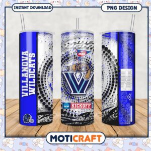 Villanova Wildcats NCAA Tumbler PNG Design 2024