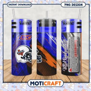 UTSA Roadrunners Tumbler PNG Design Printable Download