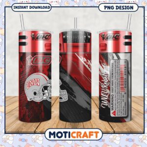 UNLV Rebels Red Tumbler PNG Design for Fans