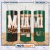 University of Miami Hurricanes Tumbler PNG Design Art 1 University of Miami Hurricanes Tumbler PNG Design Art