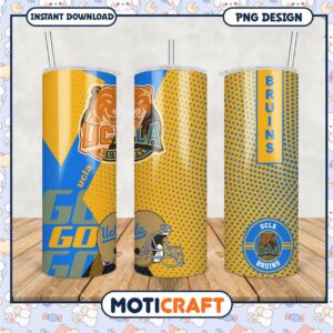 UCLA Bruins Tumbler PNG Design for Fans and Gifts
