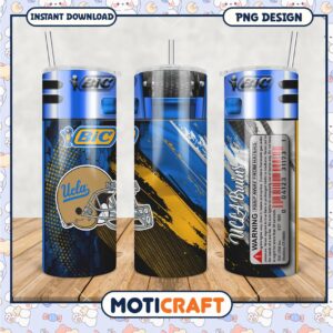 UCLA Bruins Tumbler PNG Design for Fans and Collectors