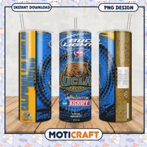 UCLA Bruins Limited Edition Tumbler PNG Design
