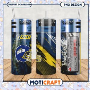 Toledo Rockets Tumbler PNG Design for Fans