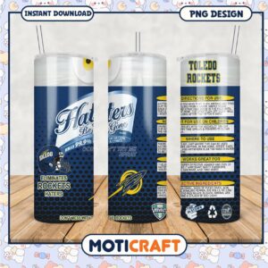 Toledo Rockets Haters Be Gone Tumbler PNG Design Toledo Rockets Haters Be Gone Tumbler PNG Design