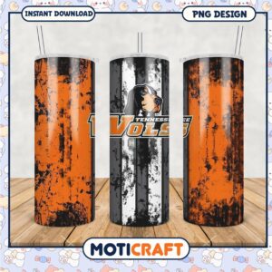 Tennessee Vols Tumbler PNG Design for Fans and Gifts