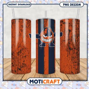 Syracuse Themed Tumbler PNG with Vintage Design