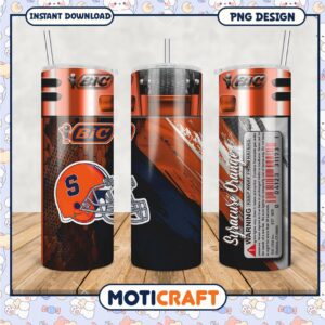 Syracuse Orange Tumbler PNG High Quality Digital Design
