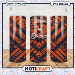 Syracuse Orange Tumbler PNG Design for Fans