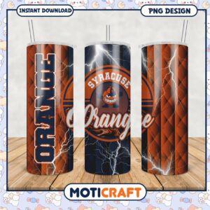 Syracuse Orange Tumbler PNG for Fans and Collectors