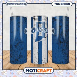 Sycamores Tumbler PNG Vintage Design for Fans