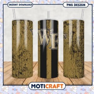 Stylish WF Tumbler Design PNG for Custom Gifts