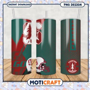 Stanford Cardinal Tumbler PNG for Sports Fans and Events