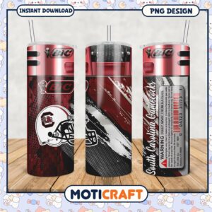South Carolina Gamecocks Tumblers High Quality PNG Design