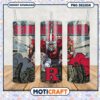 Scarlet Knights Football Tumbler PNG Design for Fans