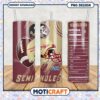 Seminoles Fan Tumbler PNG Perfect for Game Day Fun