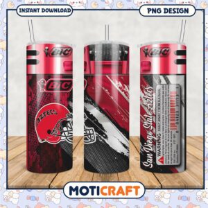 San Diego State Aztecs Tumbler PNG Design Download