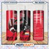 Red Wolves Fan Tumbler PNG for Game Day Enthusiasts