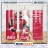 Ragin Cajuns Fan Tumbler PNG Design for Game Day Fun