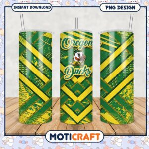 Oregon Ducks Tumbler Design PNG for Fans and Collectors