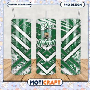 Ohio Bobcats Tumbler PNG Design for Fans and Gifts