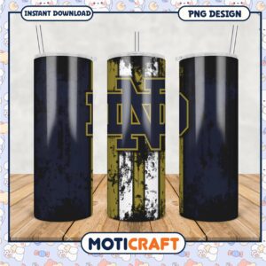 Notre Dame Tumbler PNG Design for Fans and Collectors